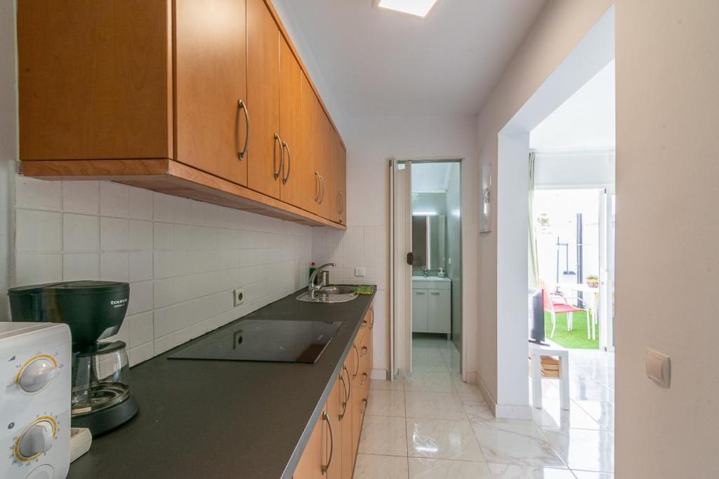 Deluxe Duplex Bungalow Private Parking 马斯帕洛马斯 外观 照片